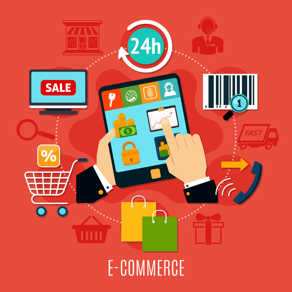 imagem ilustrativa de e-commerce